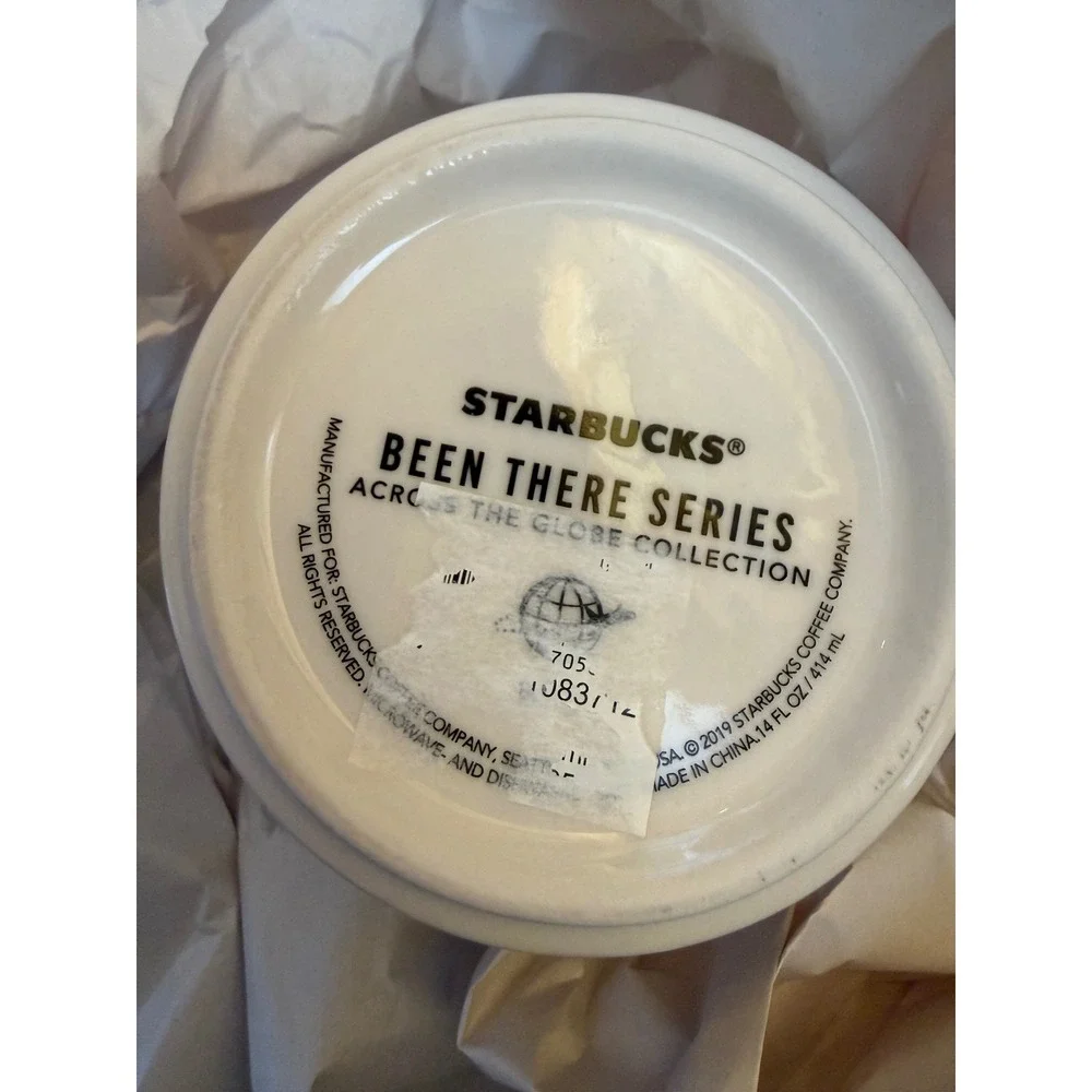 Starbucks Been There Series Texas Mug 14 oz 2019 Lone Star State Orange